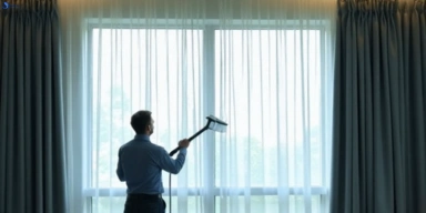 Commercial curtain steam cleaning service horsley-park-nsw hotels offices